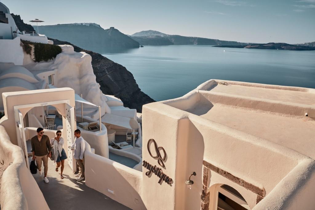 Mystique, A Luxury Collection Hotel, Santorini (Adults Only) Oía Exteriér fotografie